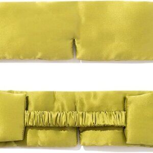 Playboy Silk Eye Mask for Comfortable Sleeping Eye Mask for Men and Women Olive